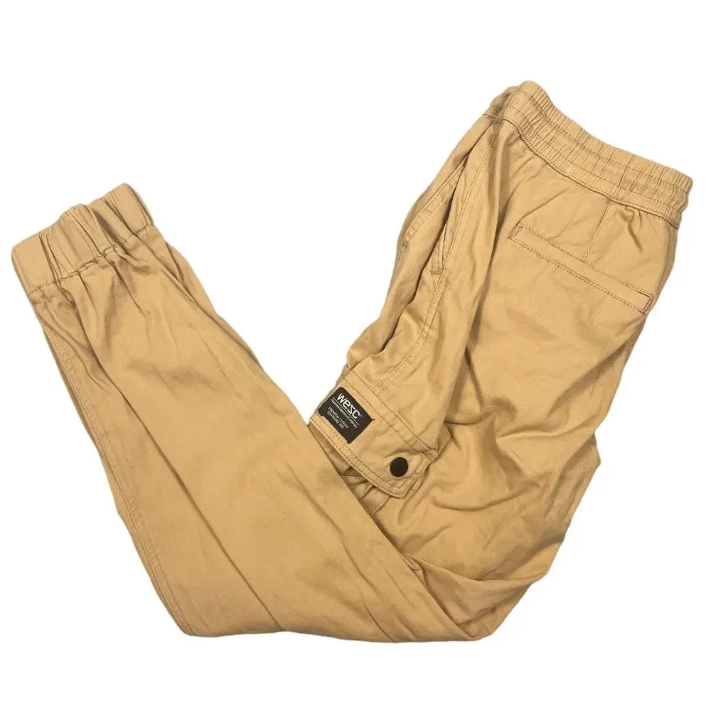 Wesc Slim Utility Jogger Chino Camel Unisex Size Mens M Womens L NWT